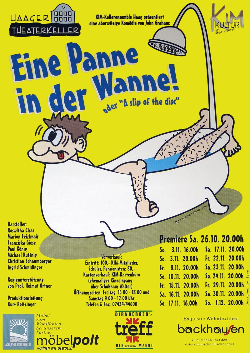 Eine Panne in der Wanne